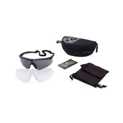 Баллистические очки Revision Stingerhawk U.S. Military Kit (Бывшее в употреблении), Черный, Прозрачный, Дымчатый, Очки