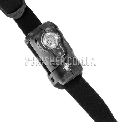 Налобний ліхтар North American Rescue Headlamp, Чорний, Налобний, Батарейка, 100