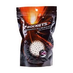 Кулі Rockets Professional 0,28g 0,5kg, Білий, Стандартний, Кулі, 0,28