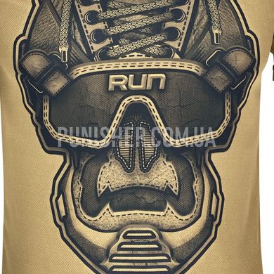 Kramatan Run T-shirt, Coyote Brown, Large