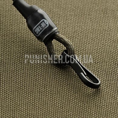 M-Tac Medium Carabiner Safety Cord, Olive
