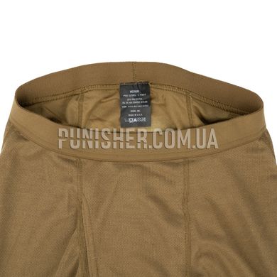 Термобілизна штани PCU Level 1 Pants, Coyote Brown, Large Regular