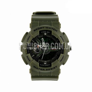M-Tac Sport Watches, Olive, Alarm, Calendar, Backlight, Stopwatch, Tactical watch