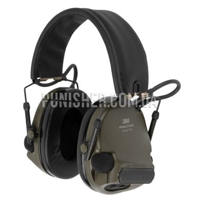 Активні навушники 3M Peltor ComTac XPI (Було у використанні), Olive, З наголів'єм, 25, 2xAAA