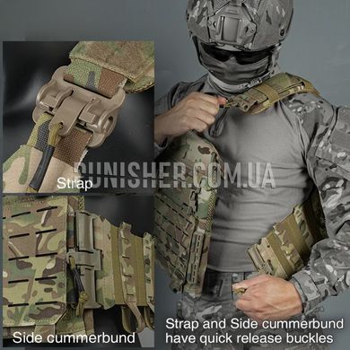 IdoGear LSR Tactical Vest, Multicam, Plate Carrier
