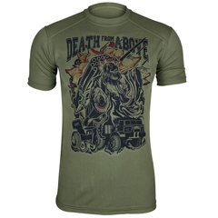 Kramatan Death from Above T-shirt, Olive, Large
