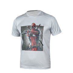 Shotgun Ukraine Deadpool T-shirt, Grey, Small