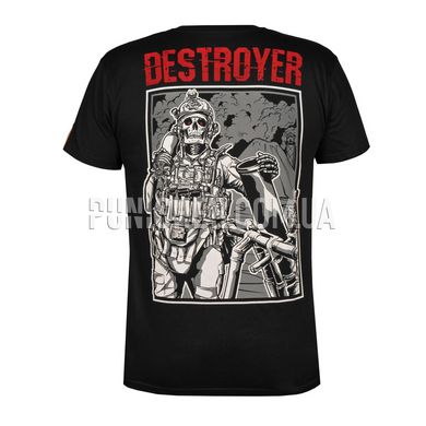 Balak Wear "Destroyer" T-shirt, Black, Small