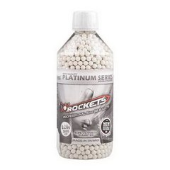 Rockets Platinum 0,30g 3000pcs BBs, White, Standard, Balls, 0,30