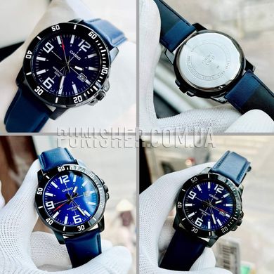Casio Classic MTP-VD01BL-2B Watch, Blue, Date, Sports watches