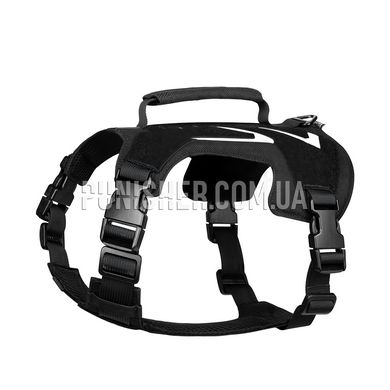 Шлея OneTigris X Armor Mini Dog Harness для собак, Чорний, Small