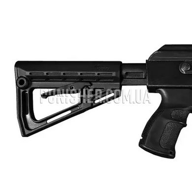 IMI AK to M4 Stock Adapter ZMAK1, Black, Another, AK-47, AK-74