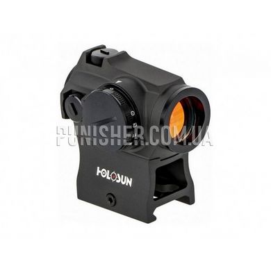 Коліматорний приціл Holosun HE403R-GD Red Dot Sight, Чорний, Коліматорний, 1x, 2 МОА