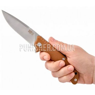 Skif Plus Companion Knife, Brown, Knife, Folding, Smooth