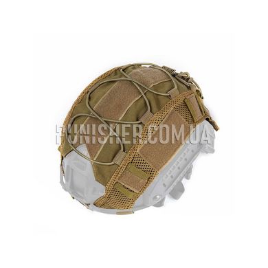 Кавер на шлем OneTigris Tactical Helmet Cover for Ops-Core FAST PJ Helmet, Coyote Brown, Кавер, M/L