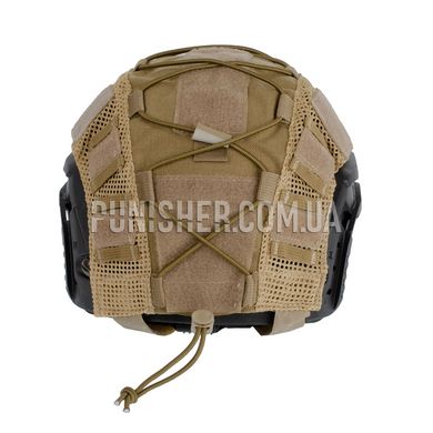 Кавер на шлем OneTigris Tactical Helmet Cover for Ops-Core FAST PJ Helmet, Coyote Brown, Кавер, M/L