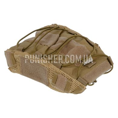 OneTigris Tactical Helmet Cover for Ops-Core FAST PJ Helmet, Coyote Brown, Cover, M/L