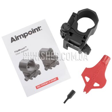 Aimpoint Flip Mount 39mm for Comp C3, Black, Mounts