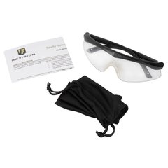 Revision Sawfly Eyewear with Clear Lens, Black, Transparent, Goggles, Regular