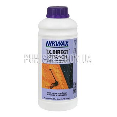Просочення для мембран Nikwax Tx.Direct Spray-On 1L, Білий