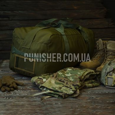 Punisher Deployment Duffel Bag, Olive, 60 l