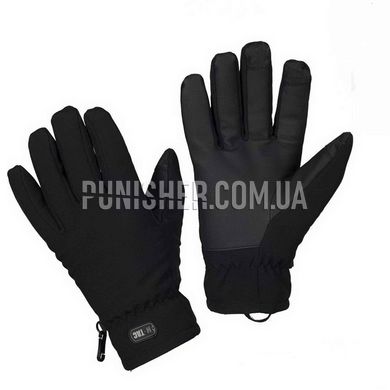 M-Tac Soft Shell Thinsulate Black Gloves, Black, Medium