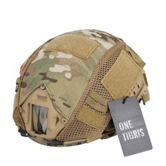 OneTigris Camouflage Helmet Cover for Ops-Core FAST PJ Helmet, Multicam, Cover, M/L
