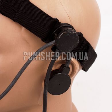 Гарнитура Thales Lightweight MBITR Headset USA (Бывшее в употреблении), Черный