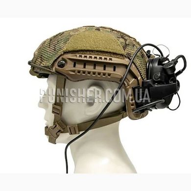 Earmor M16 ARC Helmet Rails Adapter, Coyote Brown, Headset, Earmor, Helmet adapters