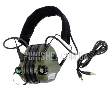 Earmor M31 Mark 3 Electronic Hearing Protector, Foliage Green, Headband, 22