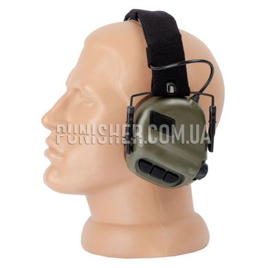 Активні навушники Earmor M31 Mark 3, Foliage Green, З наголів'єм, 22