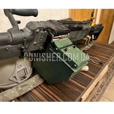Короб GRaft под патроны М240 (100 шт), Olive, M240, 7.62mm