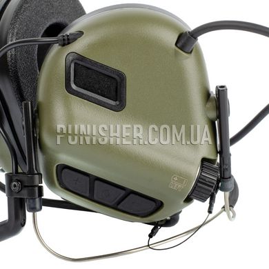 Earmor M32N Mark 3 MilPro Headset, Foliage Green, Neckband, 22, Single