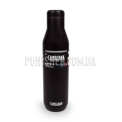 CamelBak Wine Bottle, SST Vacuum Insulated 25oz, Black, Canteen