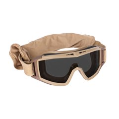 Защитная маска Revision Desert Locust Goggle с темной линзой, Tan, Дымчатый, Маска
