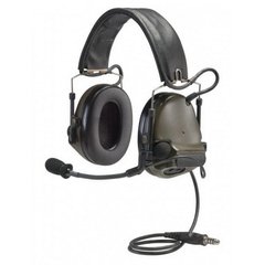 Активна гарнітура Peltor Сomtac III headset, Olive, З наголів'єм, 23, Comtac III, 2xAAA, Single