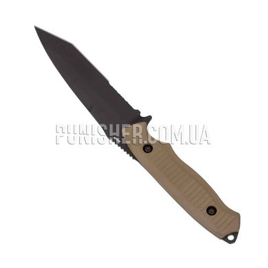 Benchmade Nimravus Knife, Sand, Knife, Fixed blade, Half-serreitor