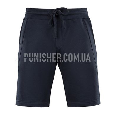 M-Tac Casual Fit Cotton Dark Navy Blue Shorts, Navy Blue, Small