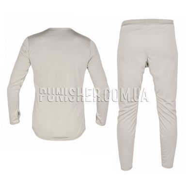 ECWCS GEN III Level 1 Thermal Underwear Set, Tan, Small Short