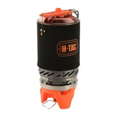 M-Tac Gas Stove with kettle, Black, Gas Burner