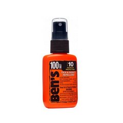 Репелент спрей від комах BEN'S Tick and Insect Repellent 37 ml DEET 100%, Помаранчевий
