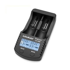 LiitoKala Lii-300 Charger with car adapter, Black