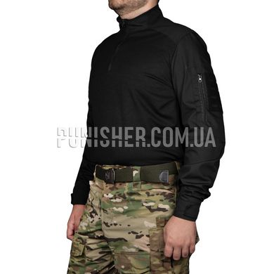 Боевая рубашка ТТХ VN рип-стоп Black, Черный, S (46)