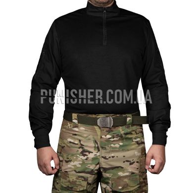 Боевая рубашка ТТХ VN рип-стоп Black, Черный, S (46)
