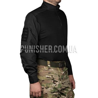 TTX VN Rip-stop Combat Shirt Black, Black, S (46)