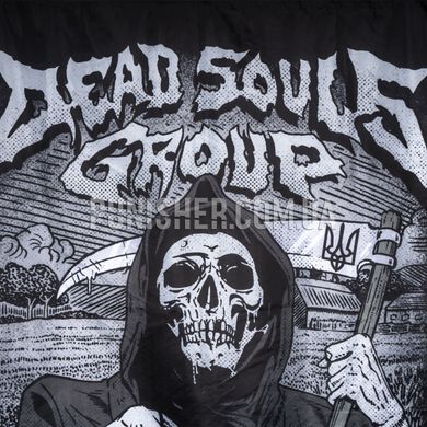 Dead Souls Group Harvest Flag, Black