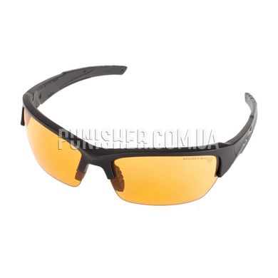 Wiley-X Valor Smoke/Clear/Light Rust Glasses, Black, Amber, Transparent, Smoky, Goggles
