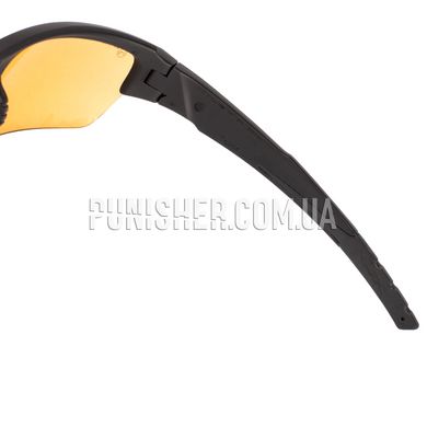 Wiley-X Valor Smoke/Clear/Light Rust Glasses, Black, Amber, Transparent, Smoky, Goggles