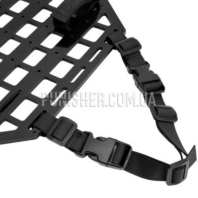 Tactical Seatback Equipment MOLLE for car EX-007, Black, Car panel