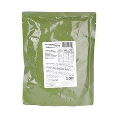 Army dry ration GFS “Beans with vegetables and chicken meat” 350 g, Ration pack